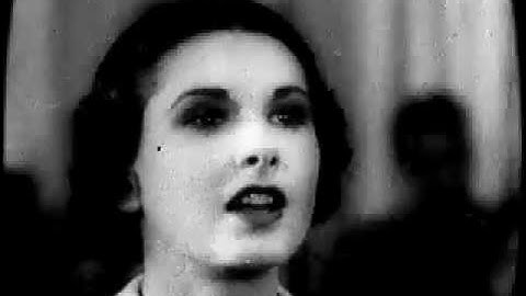 The First BBC Programme - 1936