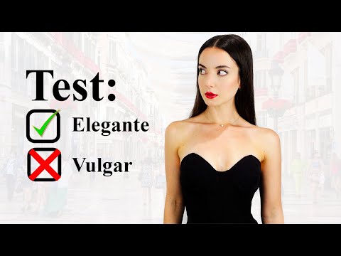 Video: Mujer vulgar. signos de vulgaridad. belleza femenina