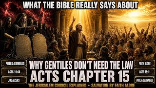 Why Gentiles Don t Need the Law of Moses Acts Chapter 15 Explained