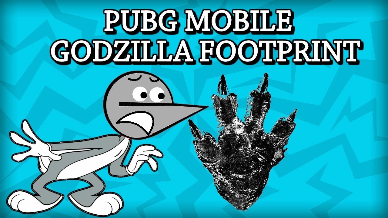 Godzilla Footprint Pubg Mobile Prash Gaming Behtube - 