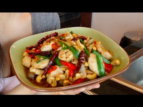 Cashew Chicken Recipe  - Hot Thai Kitchen