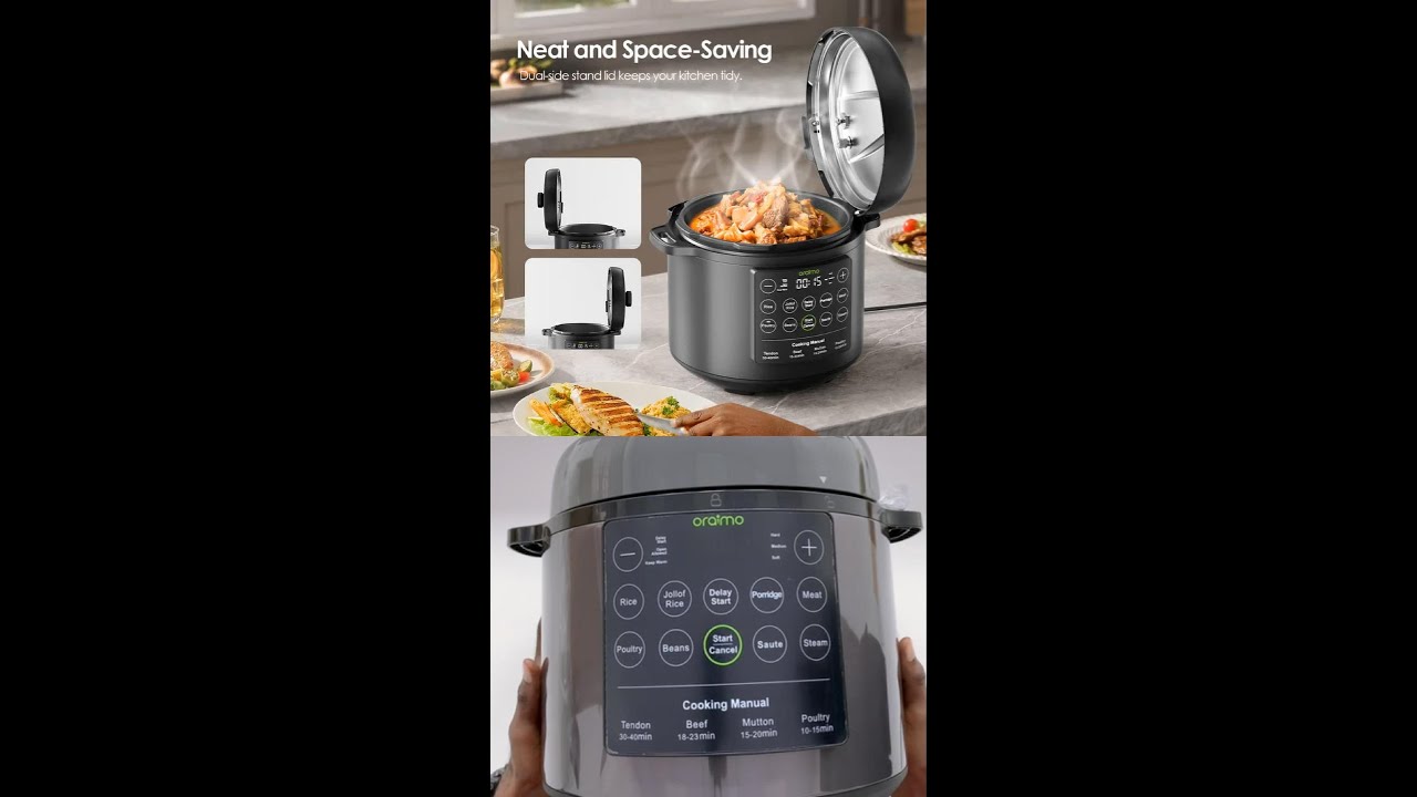 Oraimo 6l Electric Pressure Cooker – 1000w Fast Cooking, 220–240v