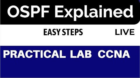 OSPF CONFIGURATION STEP-By-STEP/cisco