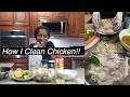 How to Clean and Season Chicken // The Haitian Way