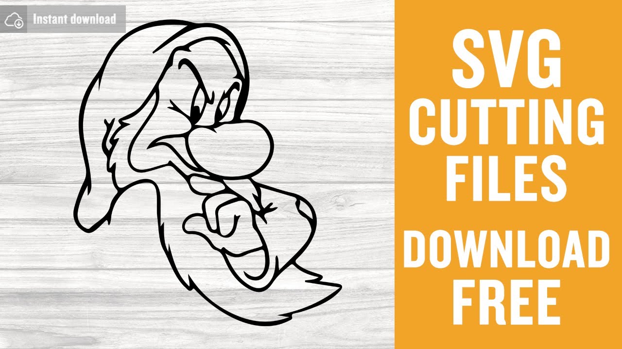 Download Grumpy Cartoon Svg Free Cutting Files For Cricut Instant Download Youtube