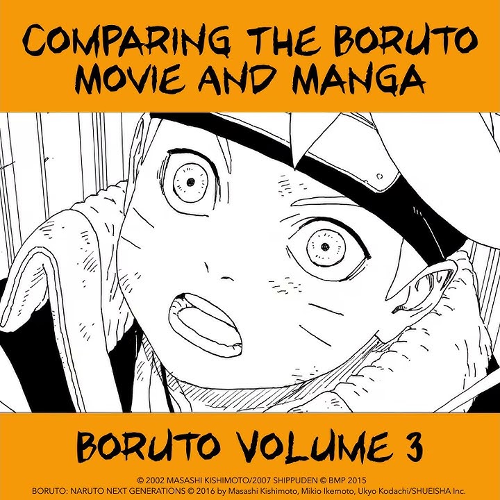 Boruto: Naruto Next Generations, Vol. 3 - Movie and Manga Side by Side