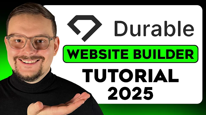 Durable Website Builder Tutorial - 2025 | How to Use Durable AI - Create and Launch a Website