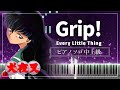 犬夜叉 OP4 - Grip! / Every Little Thing【ピアノ楽譜】(Piano Tutorial &amp; Sheets) Inuyasha Opening Theme Song