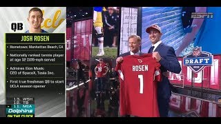 Cardinals Select QB Josh Rosen With 10th Overall Pick | 2018 NFL Draft | Apr 26, 2018