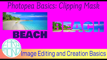 Photopea Basics: Clipping Mask Tool