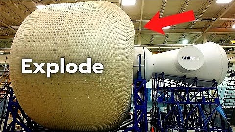 Space Habitat Prototype for Orbital Reef Explode into Pieces