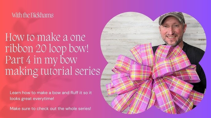 How to Make Perfect Bows with a DIY Bow Maker ⋆ Dream a Little Bigger