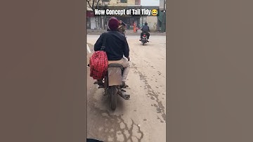 NEW CONCEPT OF TAIL TIDY 😂😂|| BEST TAIL MODIFICATION 😂| #shorts #youtubeshorts