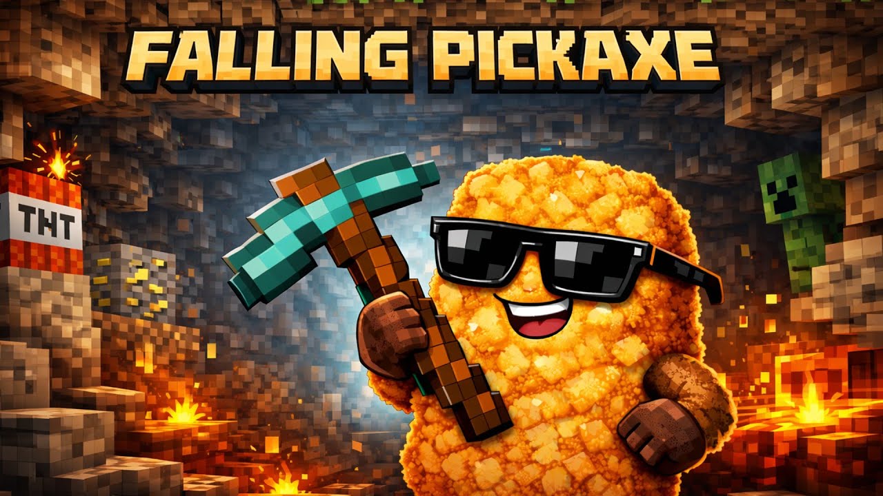 Falling Pickaxe｜マイクラつるはし進化チャレンジ