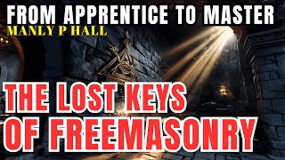Manly P. Hall 🗝️ The Lost Keys of Freemasonry🔥 The Secret of Hiram Abiff and the Eternal Quest  🔥1/2