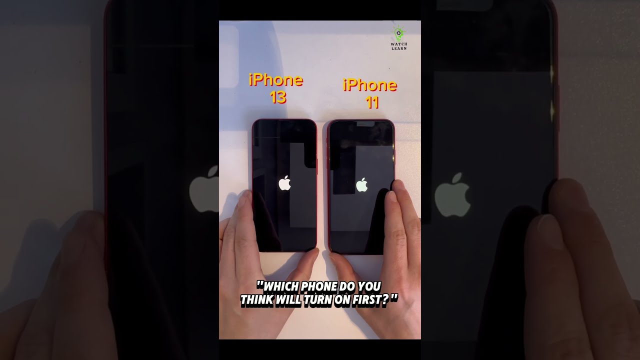 IPhone 13 Vs 11 Which Phone Do You Think Will Turn On First Smartphone Technology Apple
