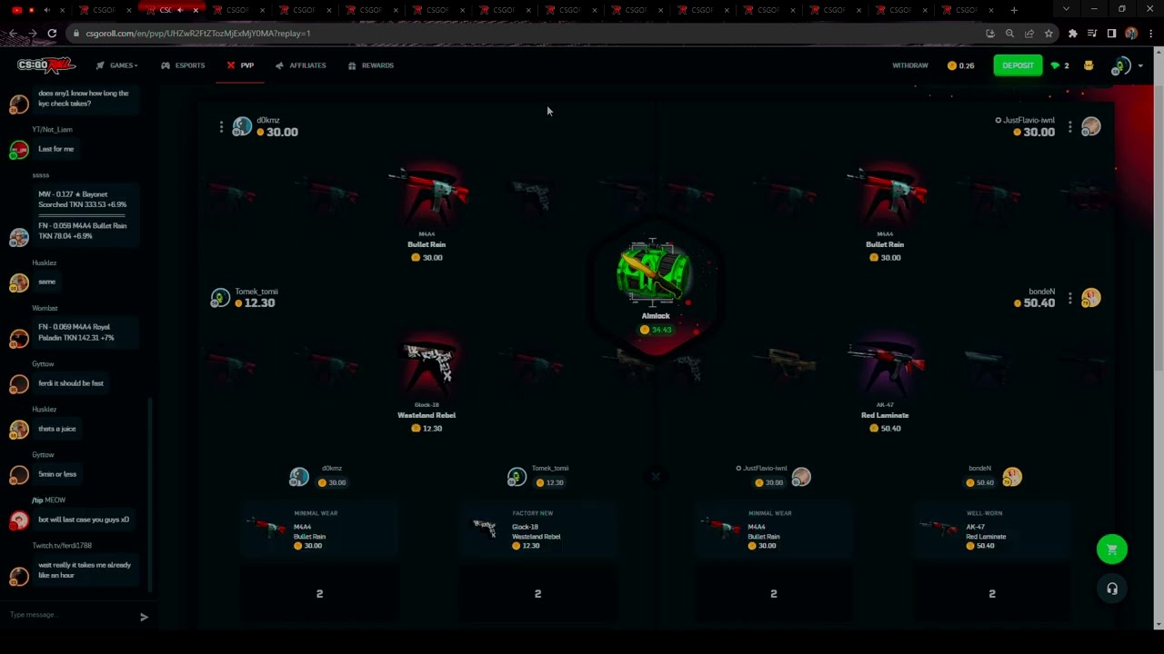 CS GO ROLL Montage /Huge Profit #1