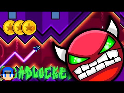 Geometry Dash - DEADLOCKED COMPLETO!!! (CON 3 MONEDAS) 100% | MarioJK
