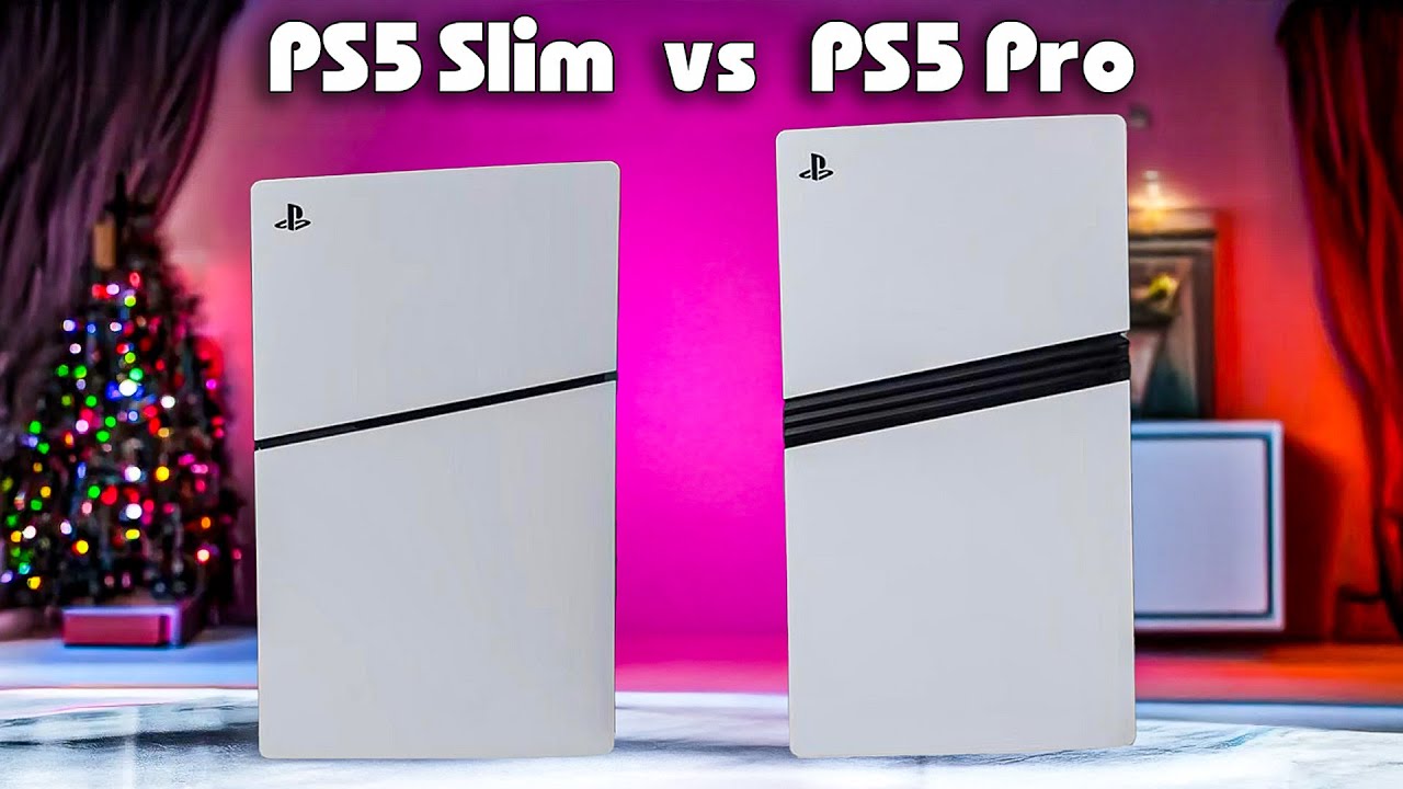 PS5 slim vs PS5 pro - WHICH IS BETTER TO BUY AND WHAT IS THE DIFFERENCE?