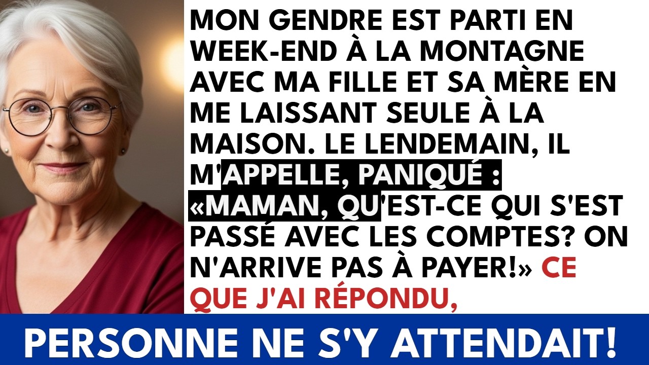 « Assieds-toi, lui ai-je dit d’une voix calme. Toi aussi, Élise. » Ils revenaient de Megève, souriants, chargés de sacs, et moi j’avais préparé une soupe comme si de rien n’était. Sauf que dans le...