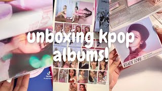 ✨🧚‍♀️ unboxing twice albums! - haul! [asmr] (tiktok compilation) | minsbymon