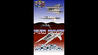 Buck Rogers in the 25th Century - Starfighter (Thunderfighter) - Fun Fact #9 #Shorts