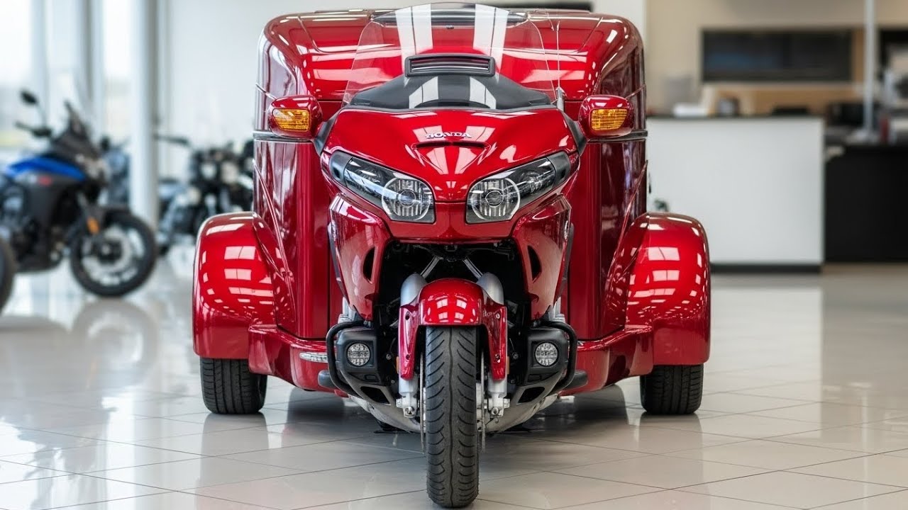 2026 Honda Gold Wing Trike con Camper de 4 Ruedas – La Máquina Definitiva para Viajar sin Límites