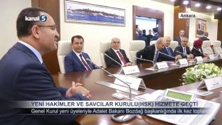 Yeni Hakimler Ve Savcılar Kurumu Hsk Hizmete Geçti
