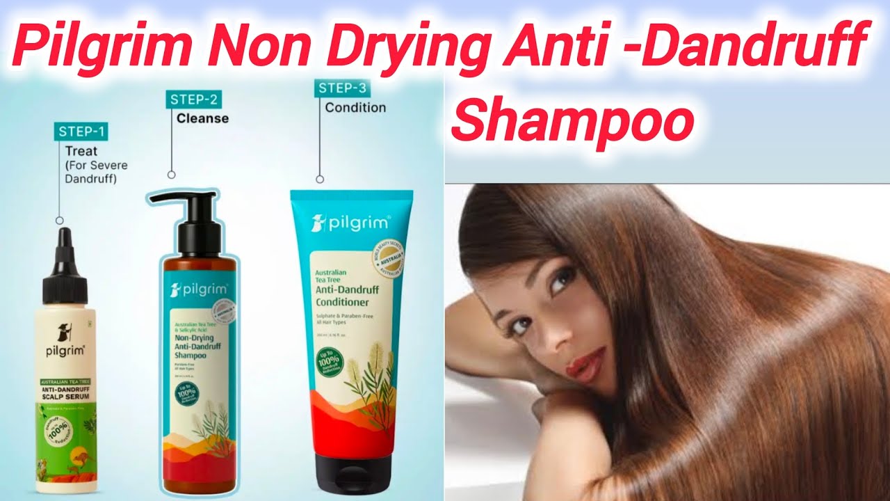 Pilgrim Non Drying Anti Dandruff Shampoo| Full Review 
