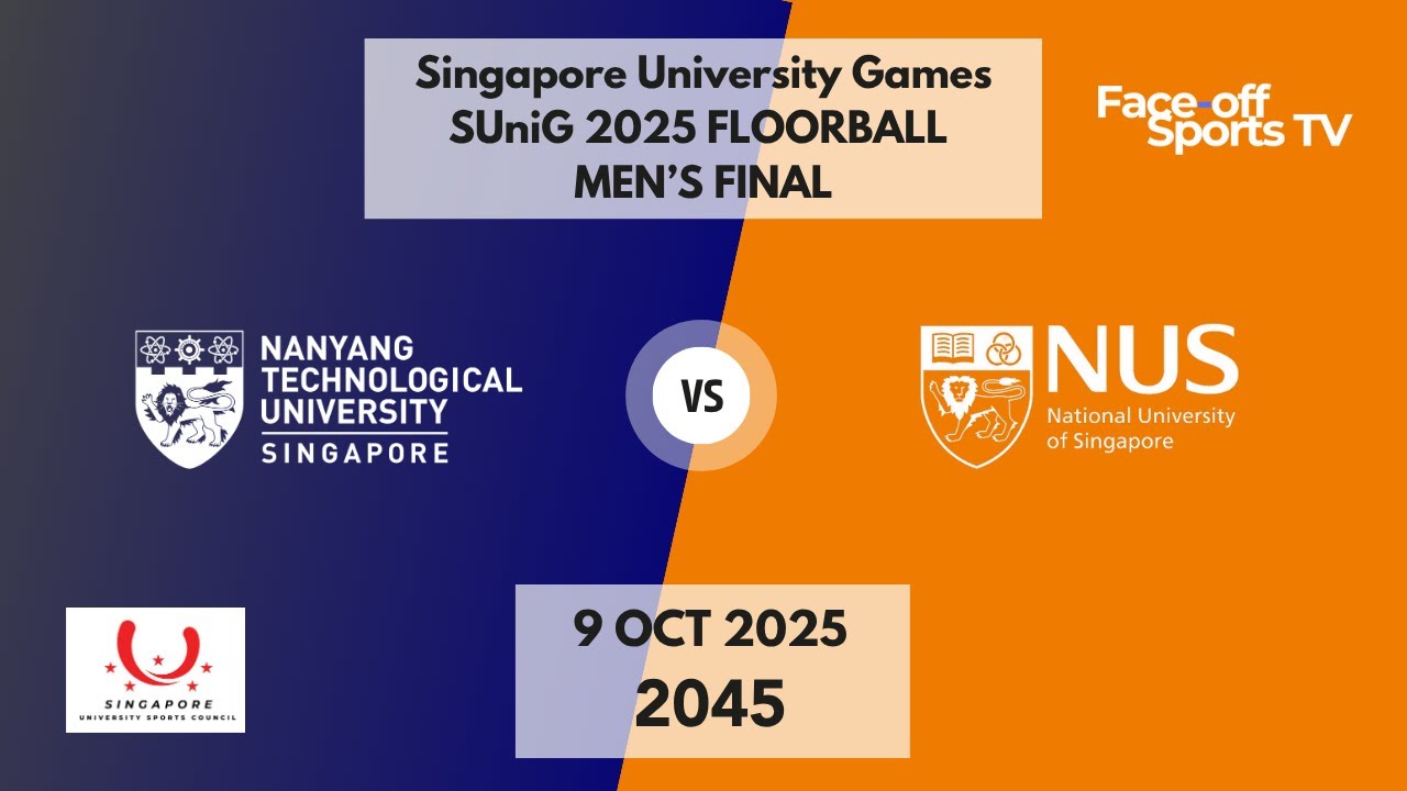NTU v NUS | Men's Final | Floorball | SUniG 2025 | 9 October