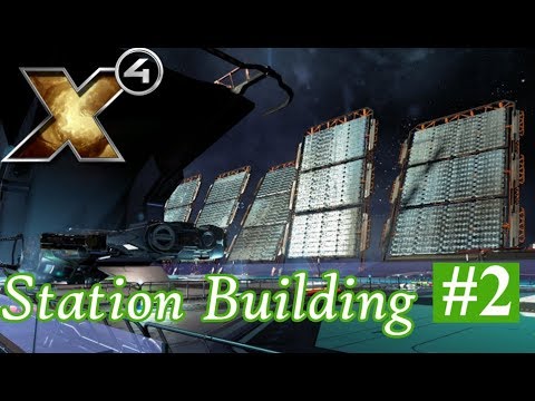 X4 Foundations Gameplay - Building Our First Station (2 of 2)