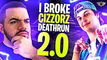 I BROKE CIZZORZ DEATHRUN 2.0! CIZZORZ LIVE REACTS! (Fortnite: Battle Royale)