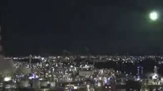 ? سقوط نيزك يحول ليل اليابان إلى نهار بأجزاء من الثانية بعد احتراقه في الغلاف الجوي Japan Meteor ?