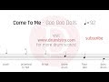 Goo Goo Dolls - Come To Me Drum Score