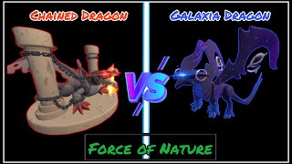 Chained Dragon Vs. Galaxia Dragon!! | World defenders!