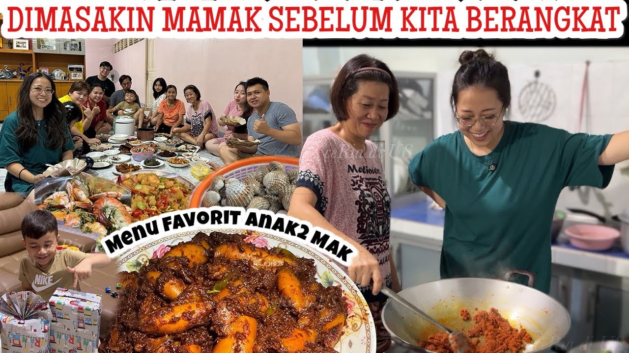 MASAKAN MAK YANG BAKALAN DIRINDUKAN NANTINYA 🥹RESEP CUMI ALA MAMAK|JOSH UNBOXING KADO DARI TANTE NYA