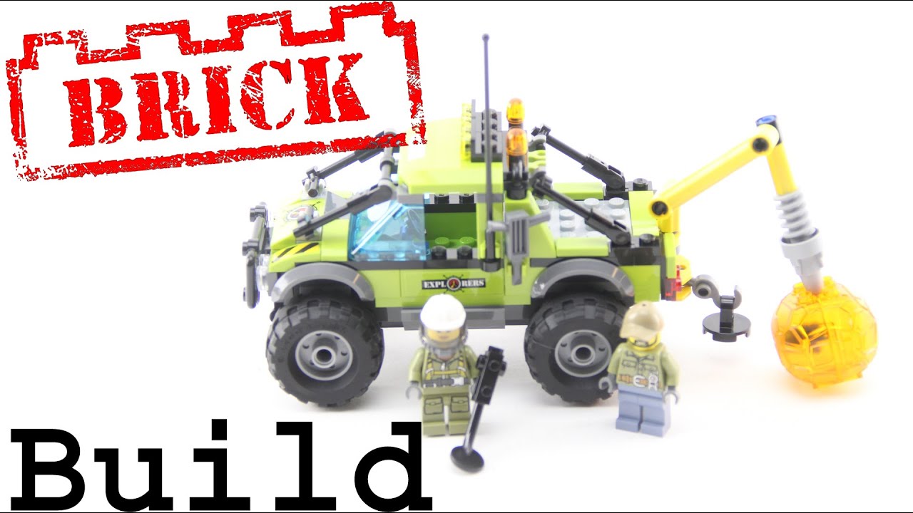 Lego City Volcano Exploration Truck Time lapse build 60121 – Lego Speed Build