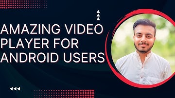 Amazing Video Player for Android users|2022|Syed Muhammad Zulqarnain