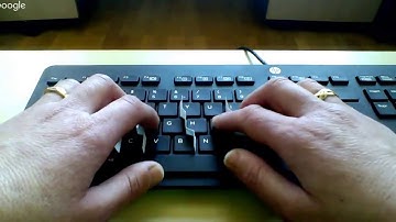 Método revolucionario aprender mecanografía con separador teclas. Colocación manos y consejos.