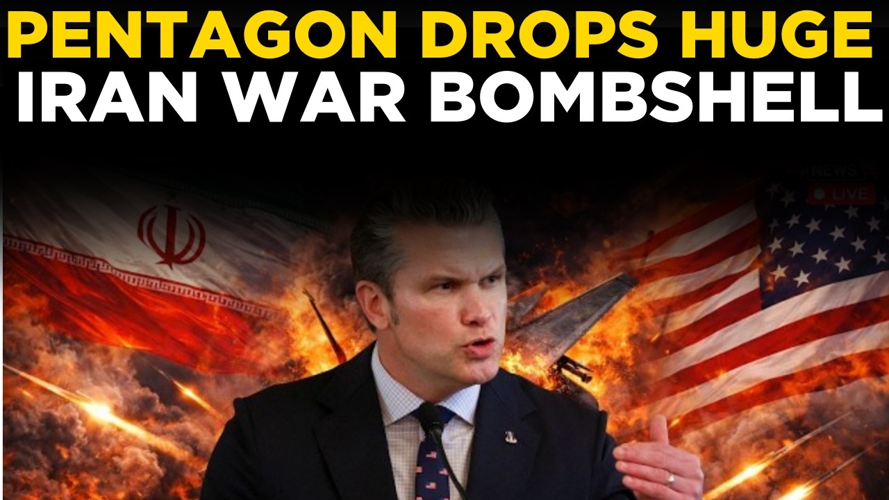 Iran Vs Israel LIVE | Pentagon Briefing | Trump | Pete Hegseth | US Government  US-IRAN War Update