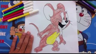 Jerry mouse Coloring Pages - All of the Colors  - Coloring Pages For Kids - Kids BBQ screenshot 1