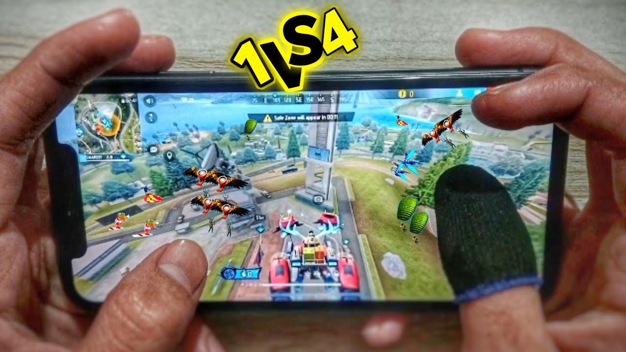 HANDCAM ⚡️Free Fire 🔥 Gameplay 