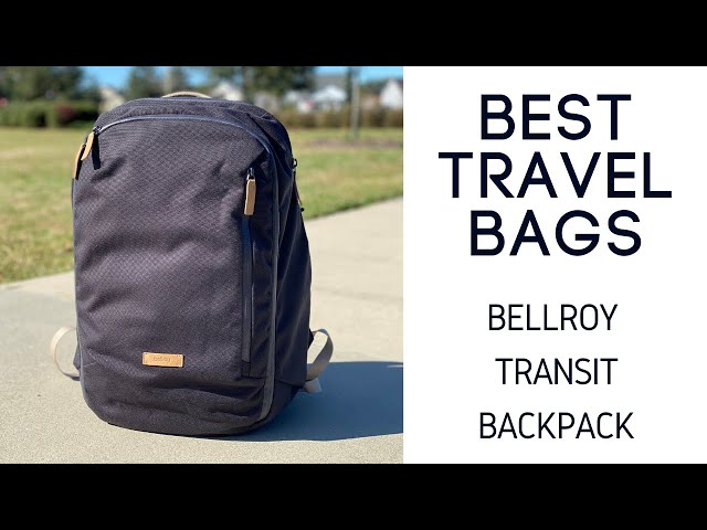 Bellroy Transit Backpack Review - Stylish 28L Minimal Travel Bag
