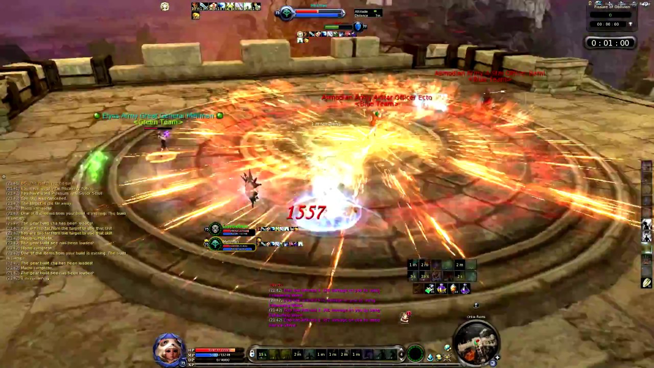 NotAion / 2v2 arena / ranger + cler / War Dogs