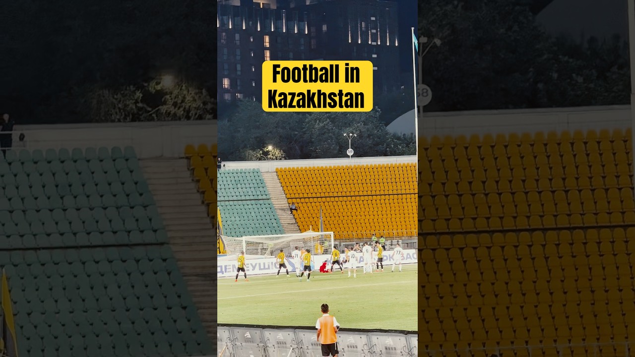 Kazakhstan Football Fans Are Crazy 🎺 