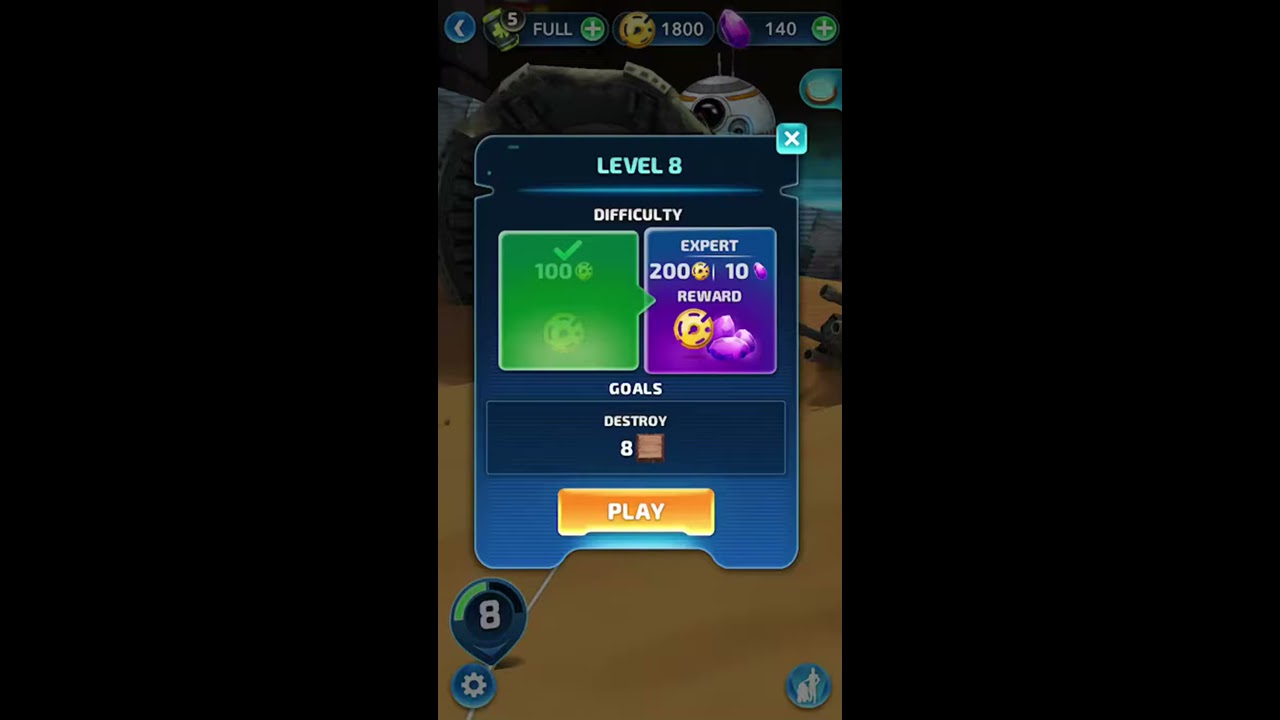 Star Wars: Puzzle Droids Level 8 Expert