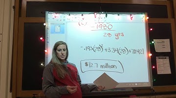AlgII Quadratic Regression Model Notes Part 2