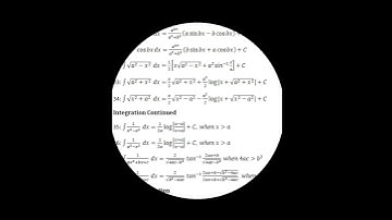 calculus 11th & 12th formulae #11thmaths #11thclass #allrounder formula shorts video
