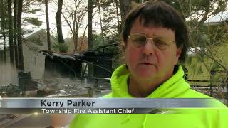 Crews respond to garage fire in Town of Seymour