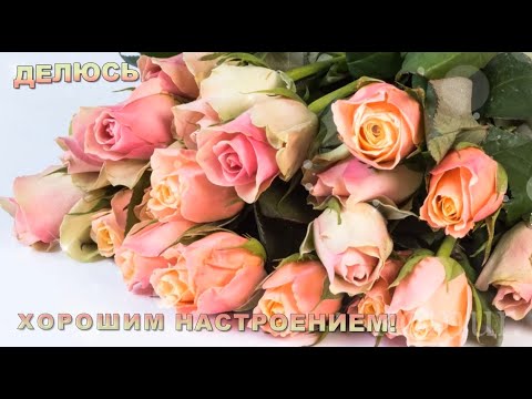 ~ДЕЛЮСЬ ХОРОШИМ НАСТРОЕНИЕМ!~ Музыкальная открытка~ komur